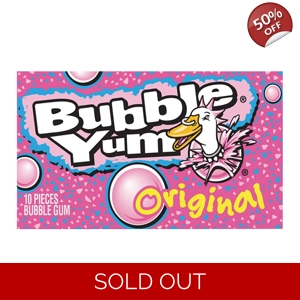 Bubble Yum Original Gum 10-Piece Pack 79g